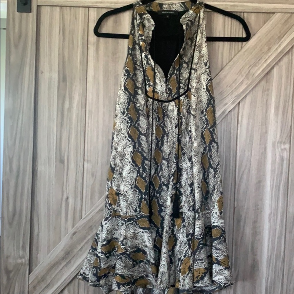 Snakeskin dress